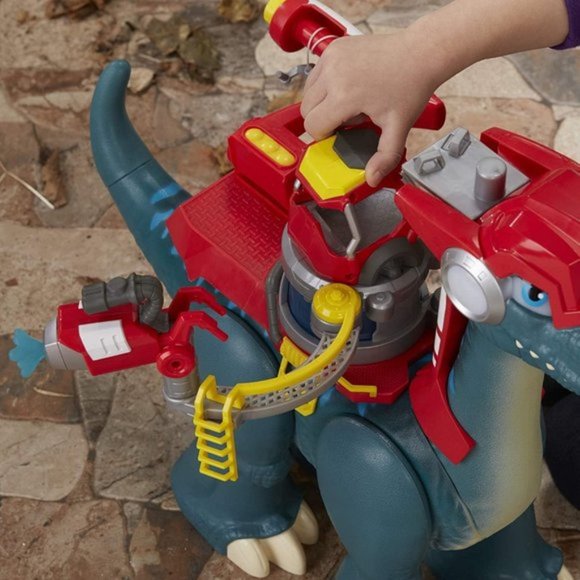 Blazeasaurus🦕 & Sparks McKenzie Playset + Troopersaurus & Bobby🦕BUNDLE SET🆕 - Picture 12 of 15